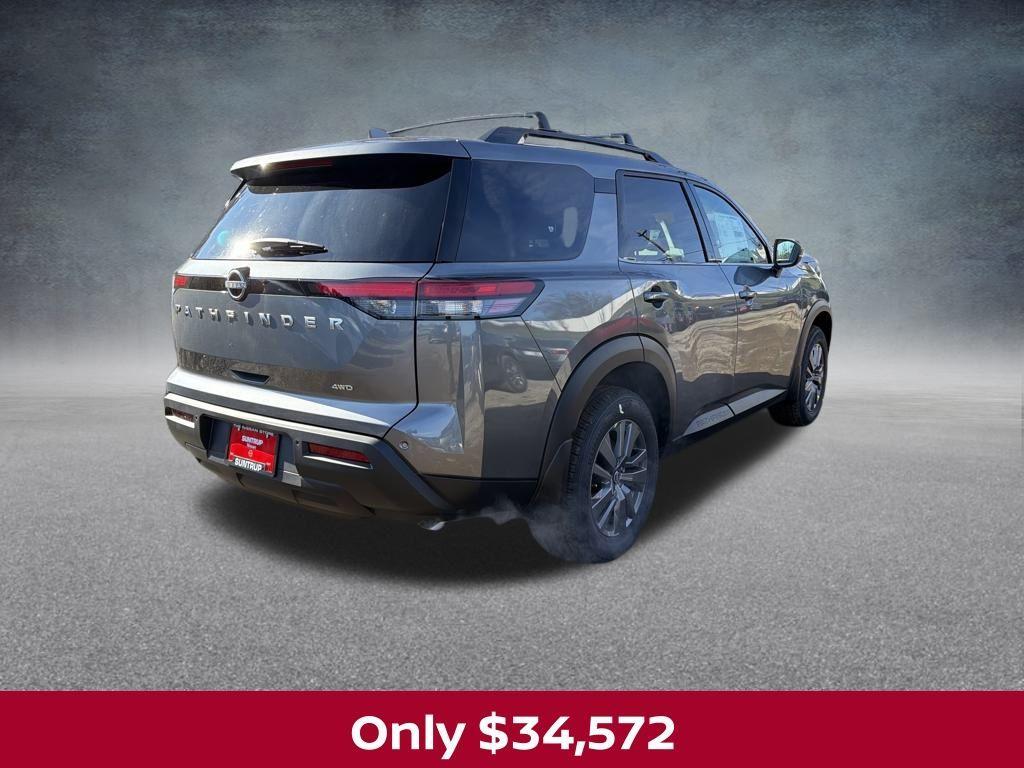 new 2025 Nissan Pathfinder car, priced at $34,572