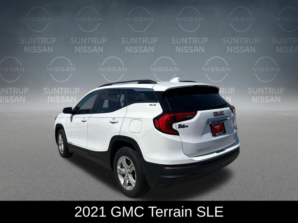 used 2021 GMC Terrain car, priced at $18,425