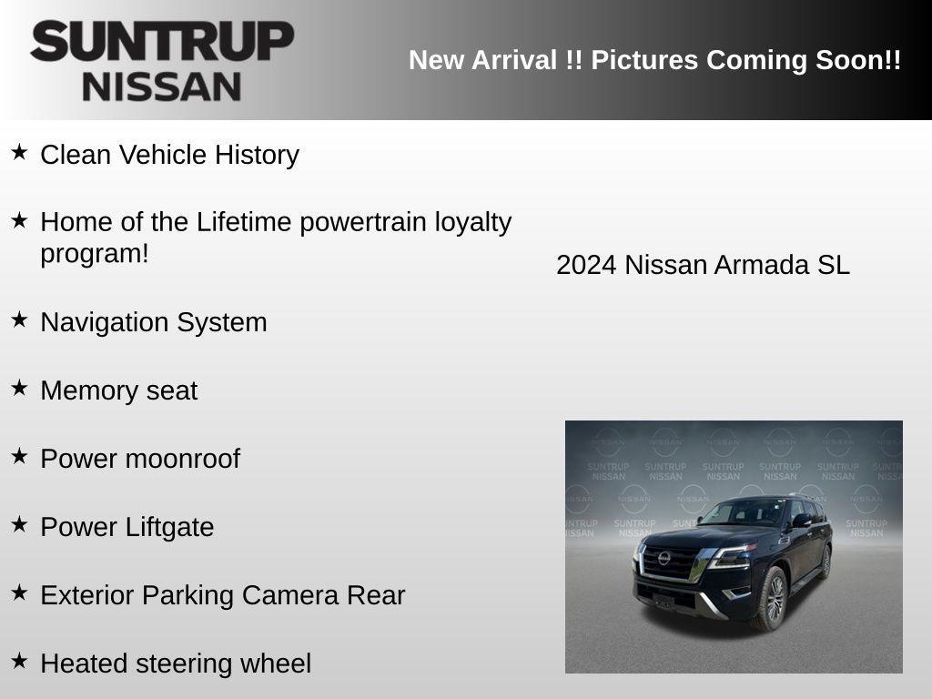 used 2024 Nissan Armada car, priced at $40,685