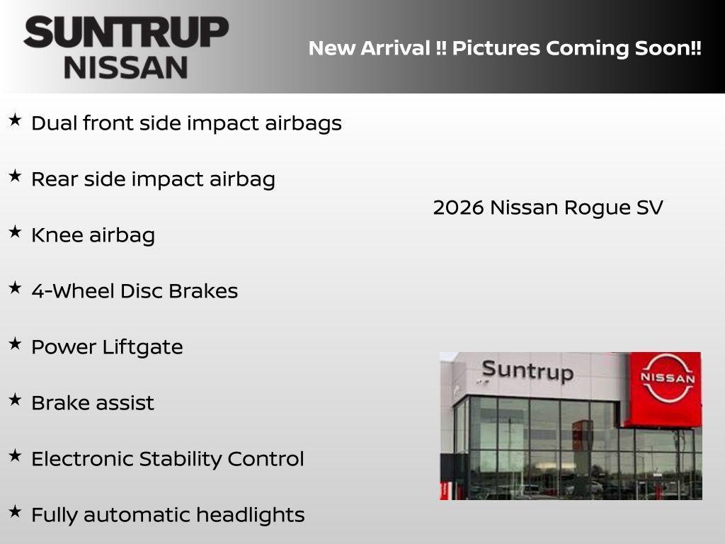 new 2026 Nissan Rogue car, priced at $30,850