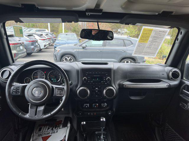 used 2016 Jeep Wrangler Unlimited car, priced at $17,637