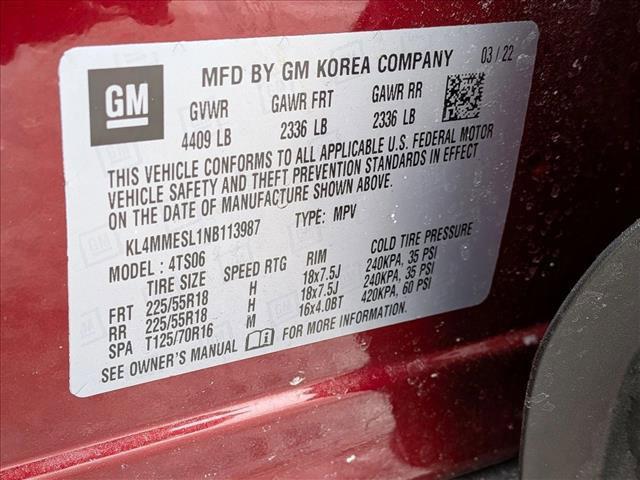 used 2022 Buick Encore GX car, priced at $18,244