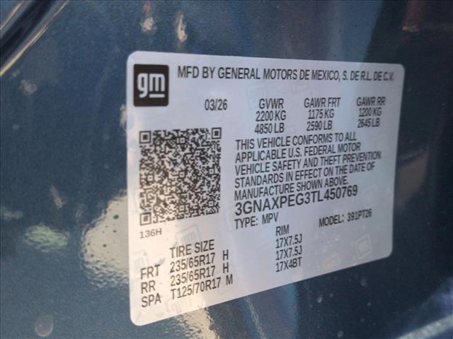 new 2026 Chevrolet Equinox car, priced at $31,153
