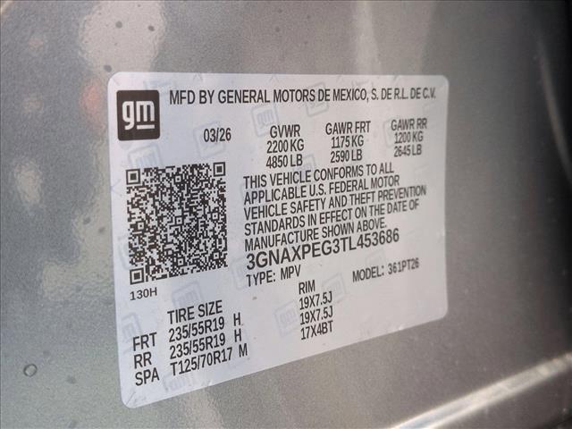 new 2026 Chevrolet Equinox car, priced at $31,690