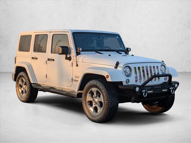 used 2017 Jeep Wrangler Unlimited car, priced at $18,836