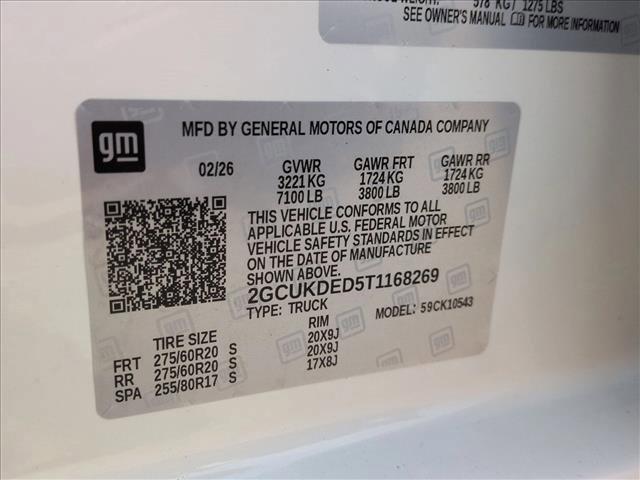 new 2026 Chevrolet Silverado 1500 car, priced at $54,877