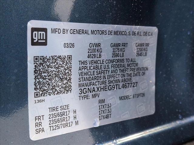 new 2026 Chevrolet Equinox car, priced at $28,783