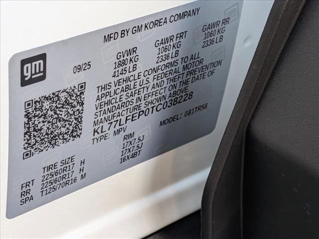 new 2026 Chevrolet Trax car, priced at $23,462