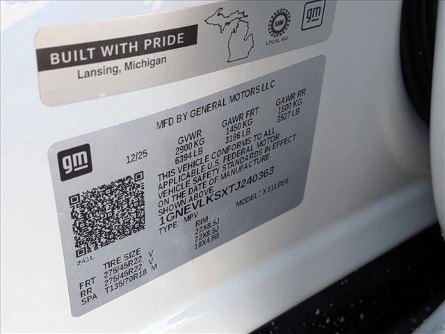 new 2026 Chevrolet Traverse car, priced at $58,455