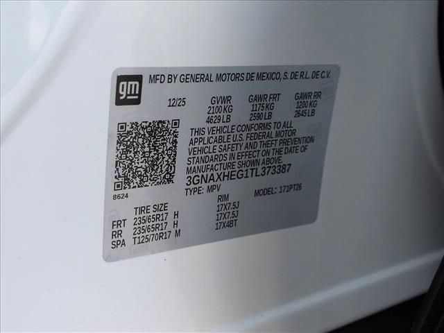 new 2026 Chevrolet Equinox car, priced at $28,365