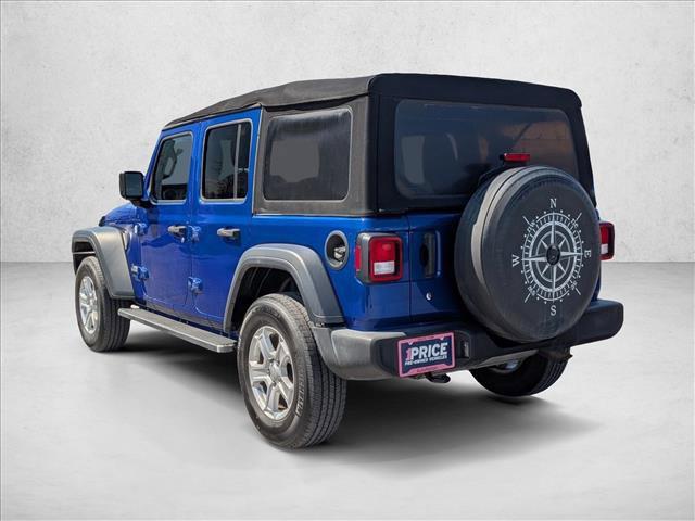 used 2018 Jeep Wrangler Unlimited car, priced at $15,412
