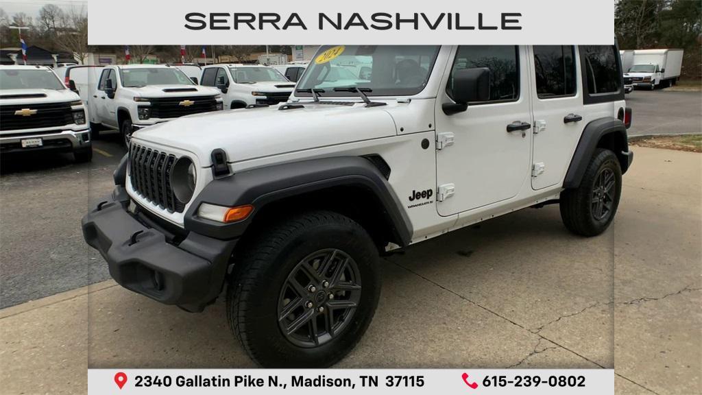 used 2024 Jeep Wrangler car, priced at $28,997