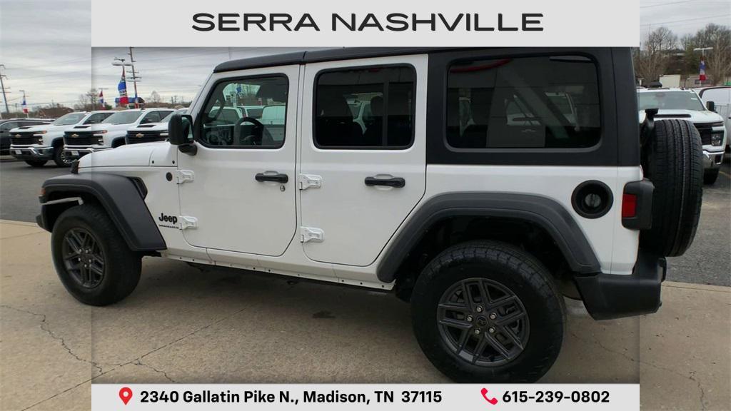 used 2024 Jeep Wrangler car, priced at $28,997