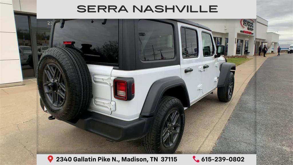 used 2024 Jeep Wrangler car, priced at $28,997