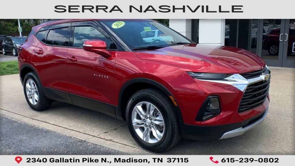 used 2021 Chevrolet Blazer car, priced at $17,881