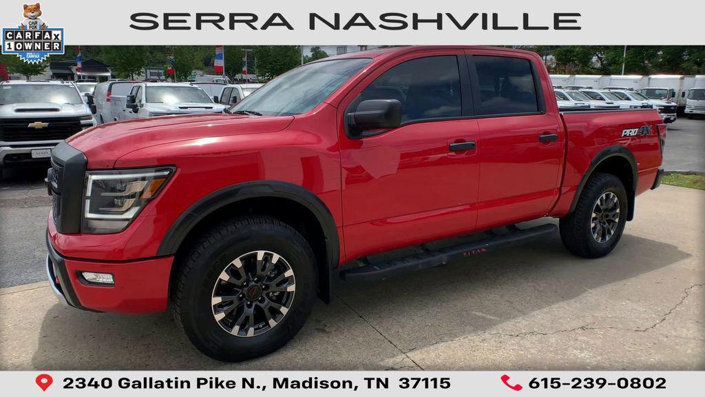 used 2024 Nissan Titan car, priced at $46,676