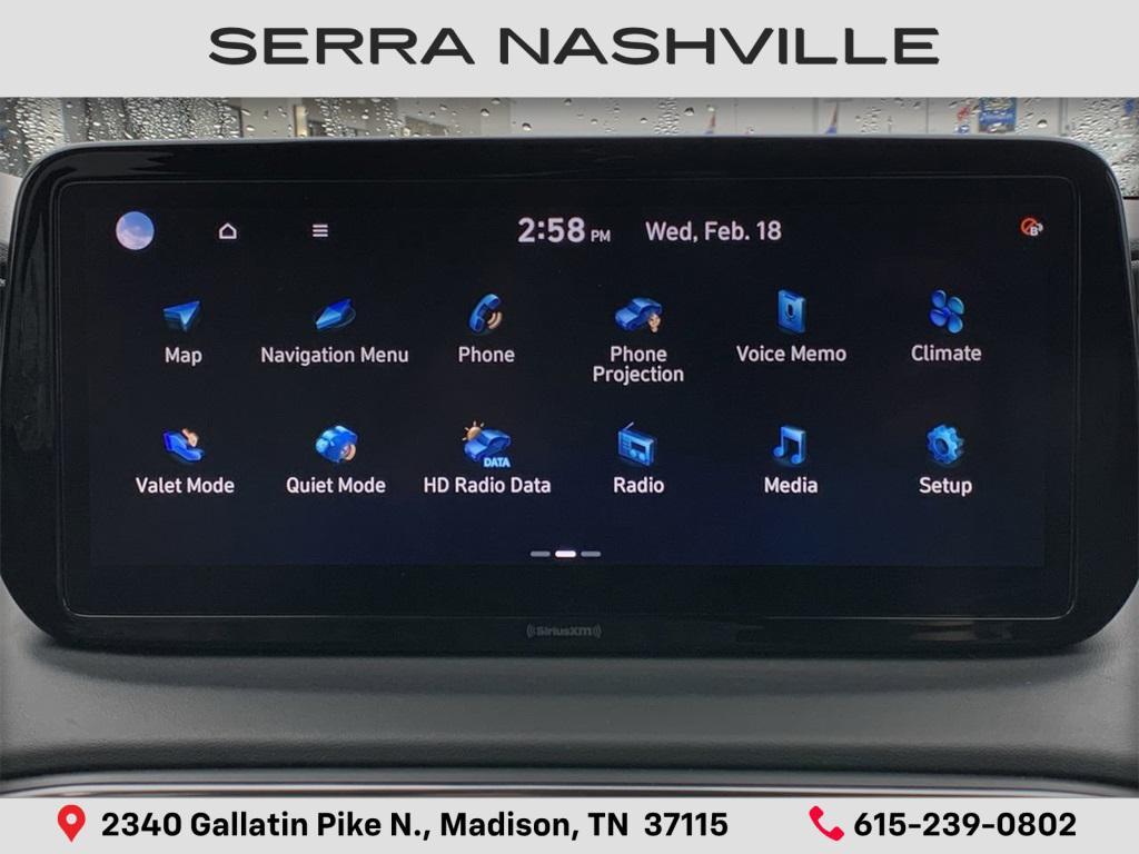 used 2023 Hyundai Santa Fe car, priced at $19,980