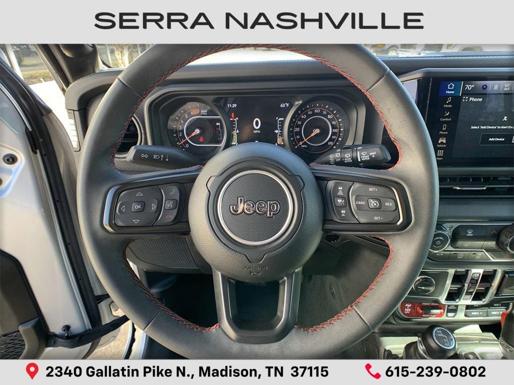 used 2024 Jeep Wrangler car, priced at $38,310