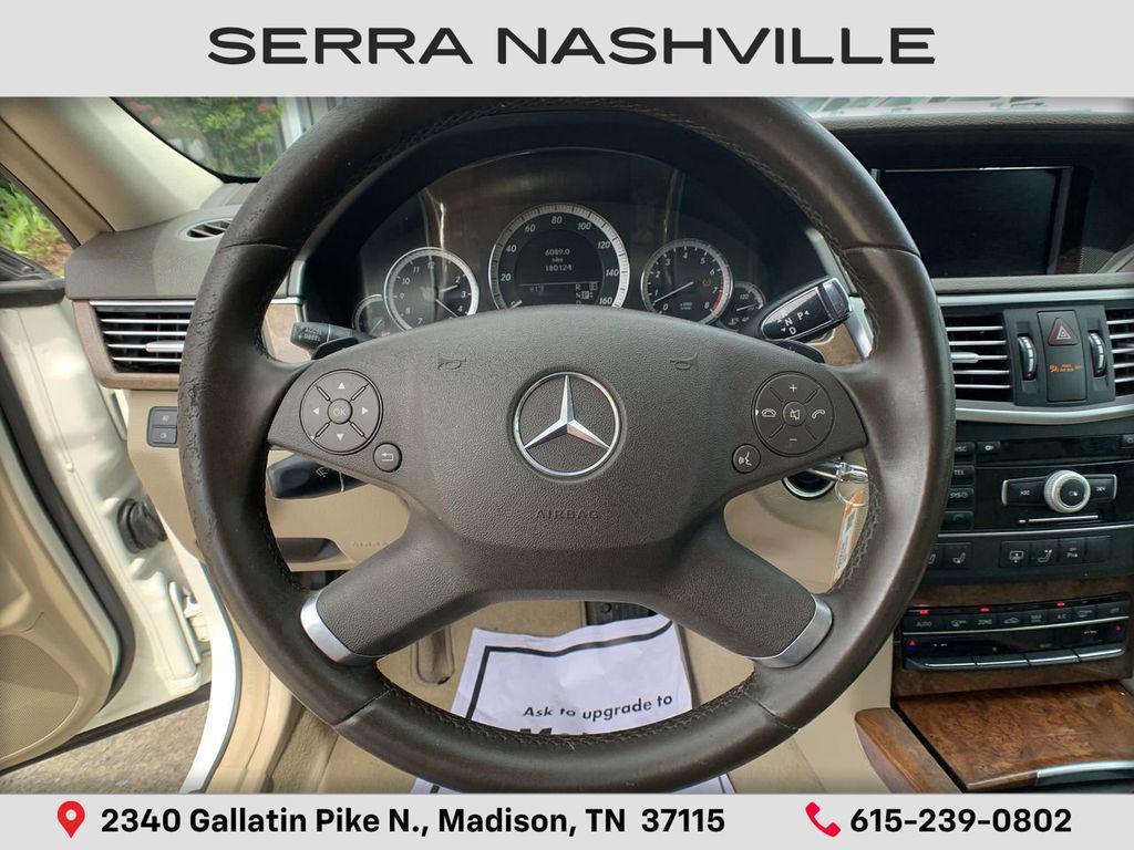 used 2011 Mercedes-Benz E-Class car, priced at $8,895