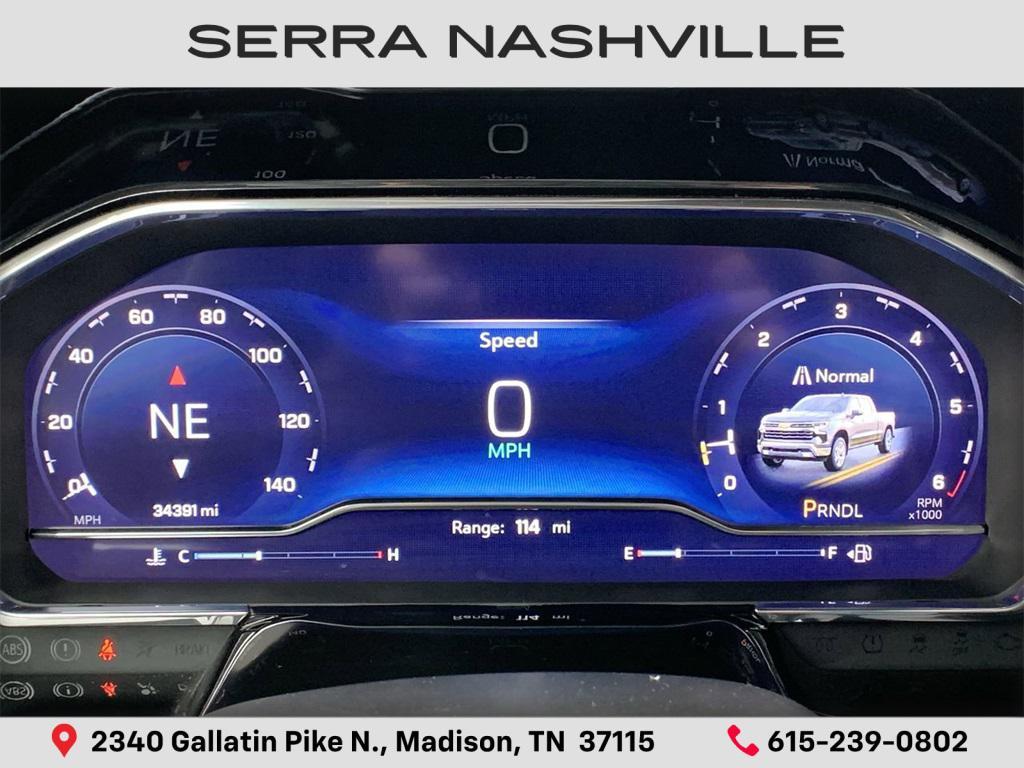 used 2025 Chevrolet Silverado 1500 car, priced at $34,355