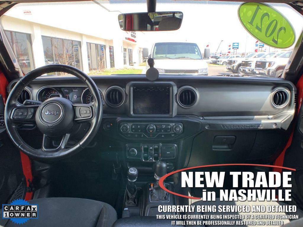 used 2021 Jeep Wrangler Unlimited car, priced at $22,685