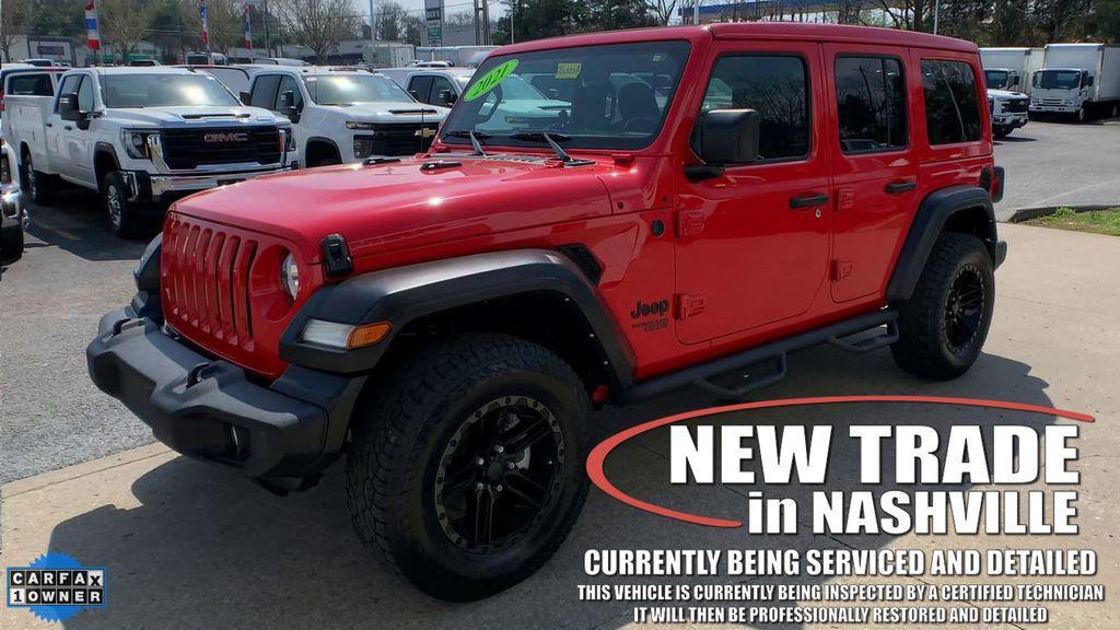 used 2021 Jeep Wrangler Unlimited car, priced at $22,685