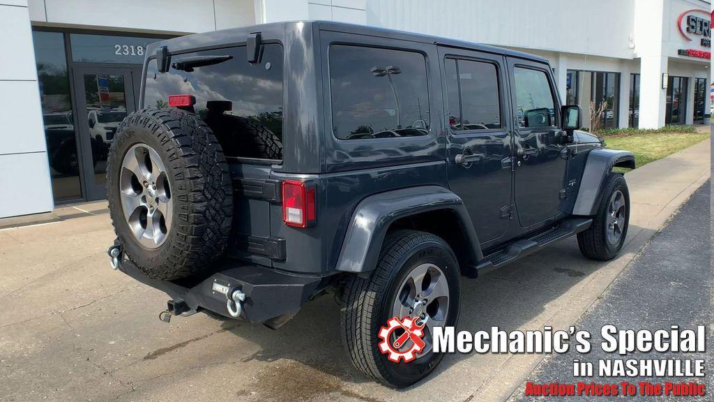 used 2016 Jeep Wrangler Unlimited car, priced at $19,000
