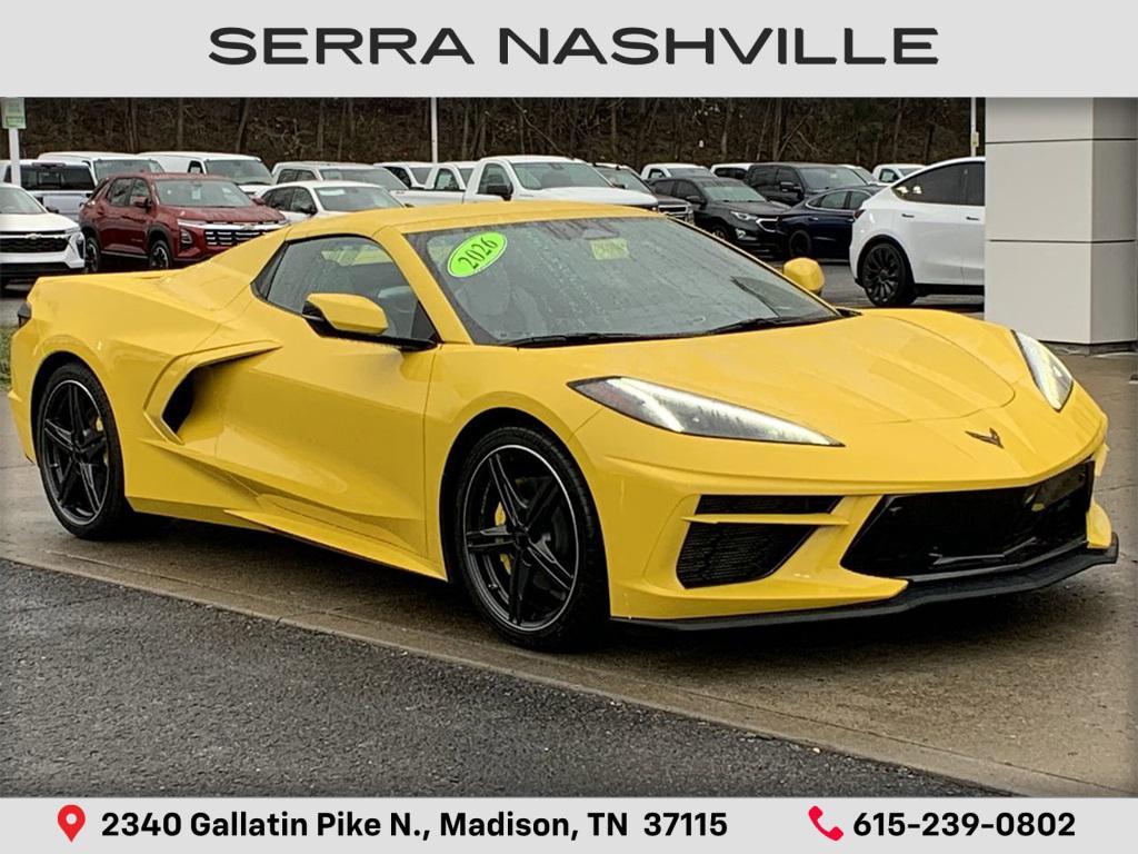 used 2026 Chevrolet Corvette car, priced at $92,555
