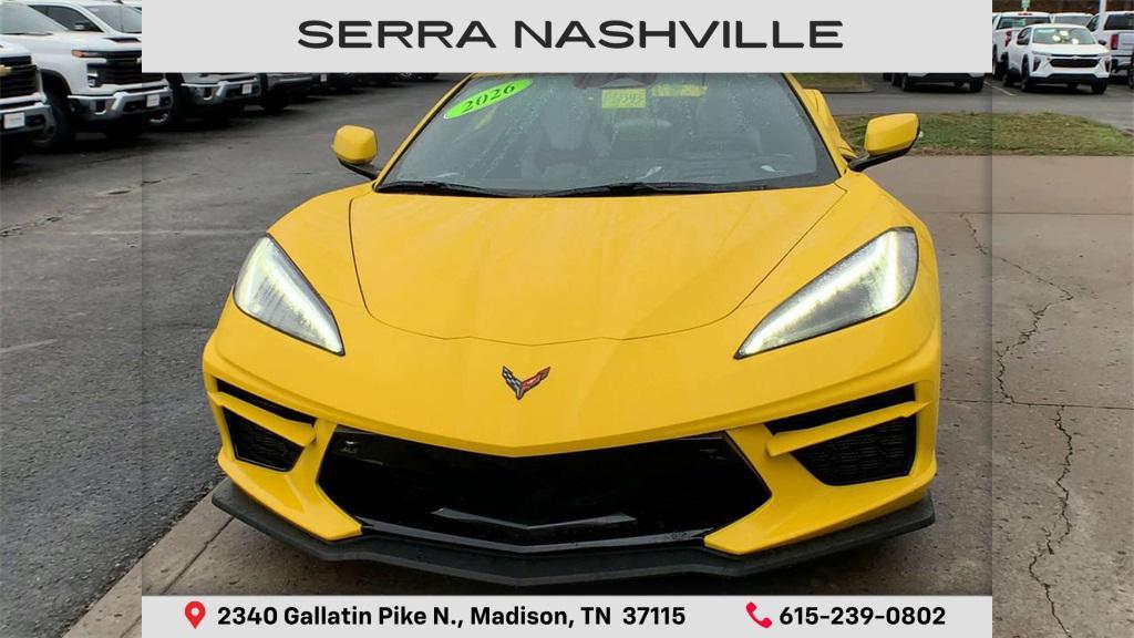used 2026 Chevrolet Corvette car, priced at $92,555