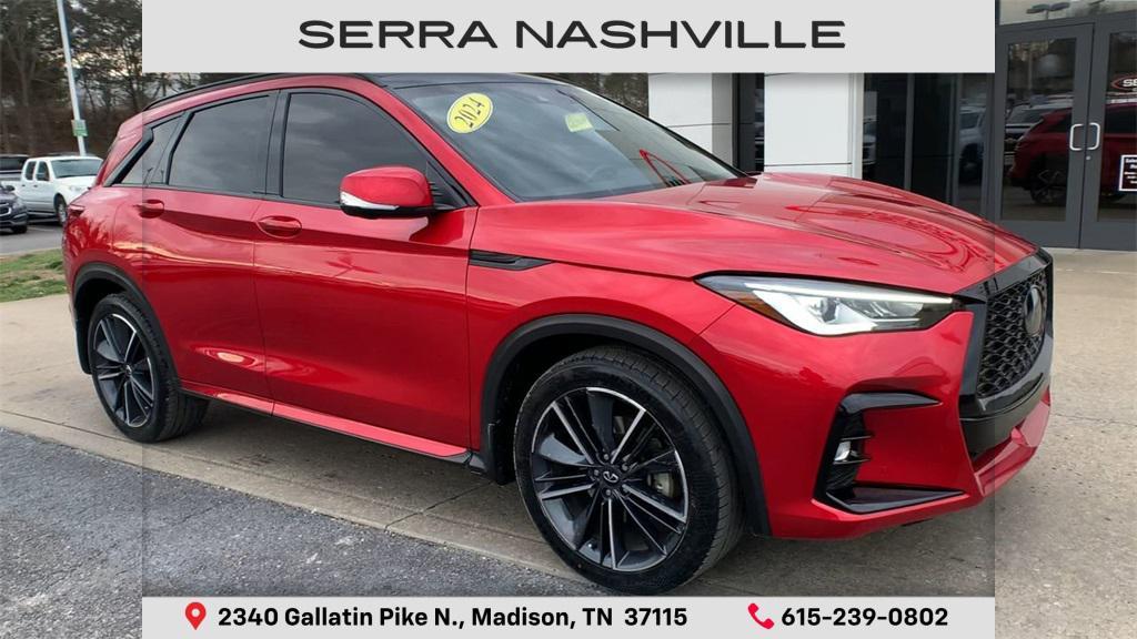 used 2024 INFINITI QX50 car, priced at $31,485