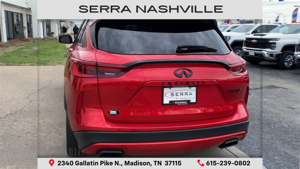 used 2024 INFINITI QX50 car, priced at $31,485