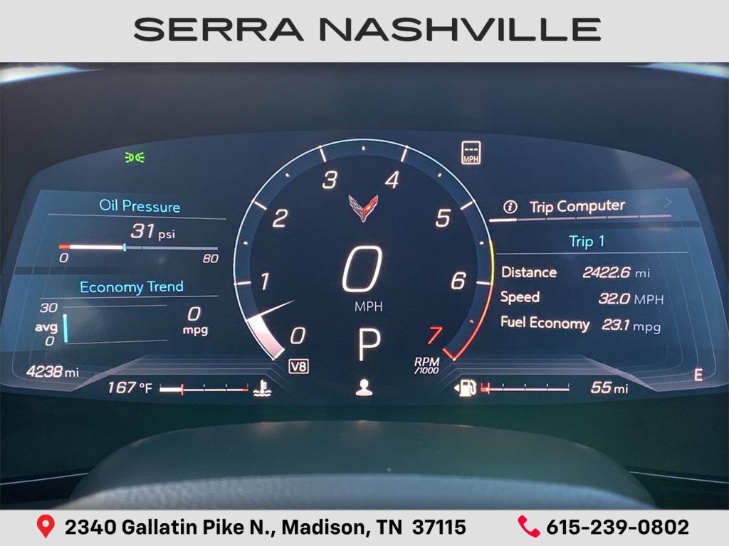 used 2021 Chevrolet Corvette car, priced at $64,382