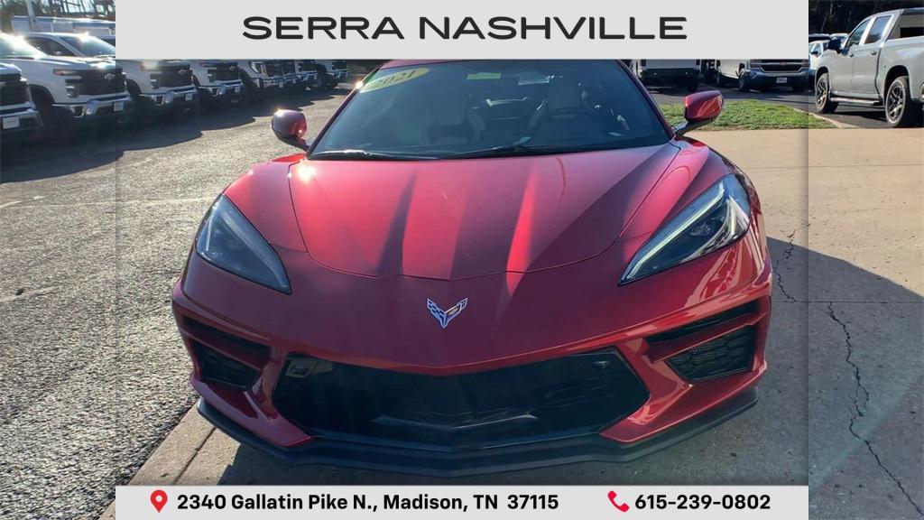used 2021 Chevrolet Corvette car, priced at $64,382
