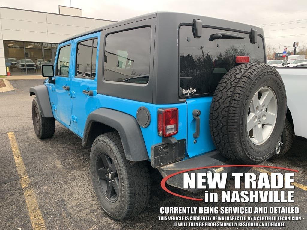 used 2017 Jeep Wrangler Unlimited car, priced at $15,679