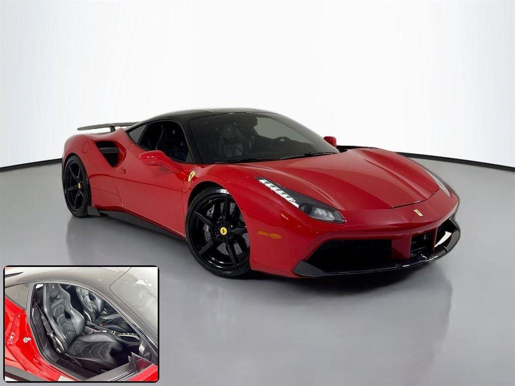 used 2018 Ferrari 488 GTB car, priced at $246,899