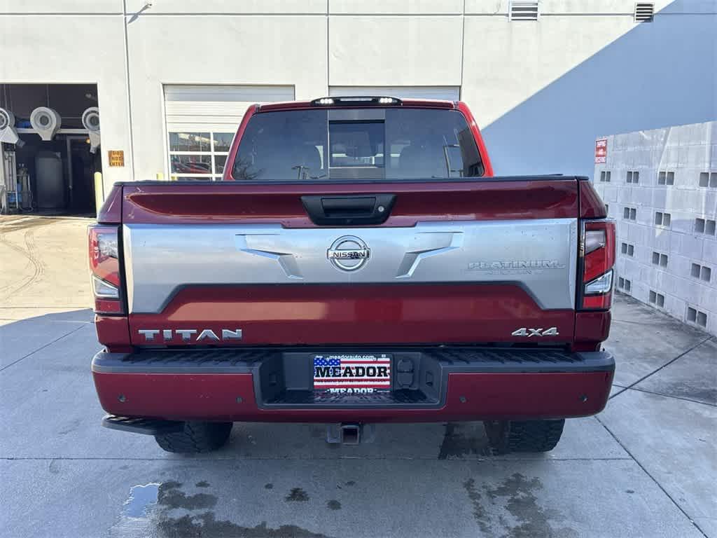 used 2021 Nissan Titan car, priced at $32,290