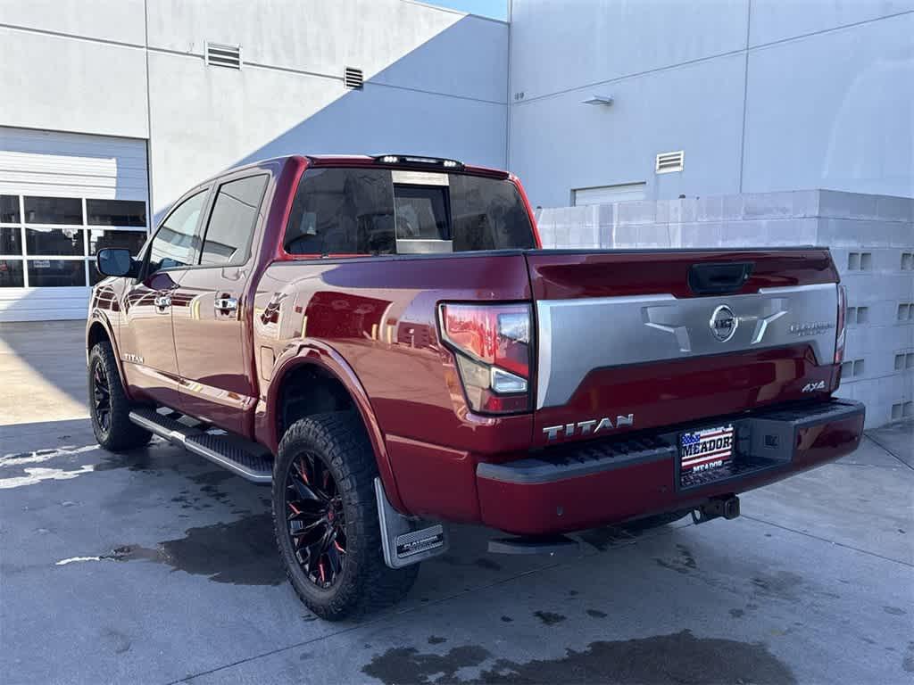 used 2021 Nissan Titan car, priced at $32,290