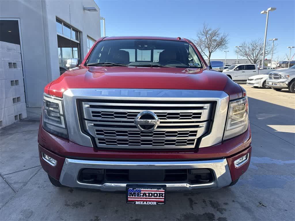 used 2021 Nissan Titan car, priced at $32,290