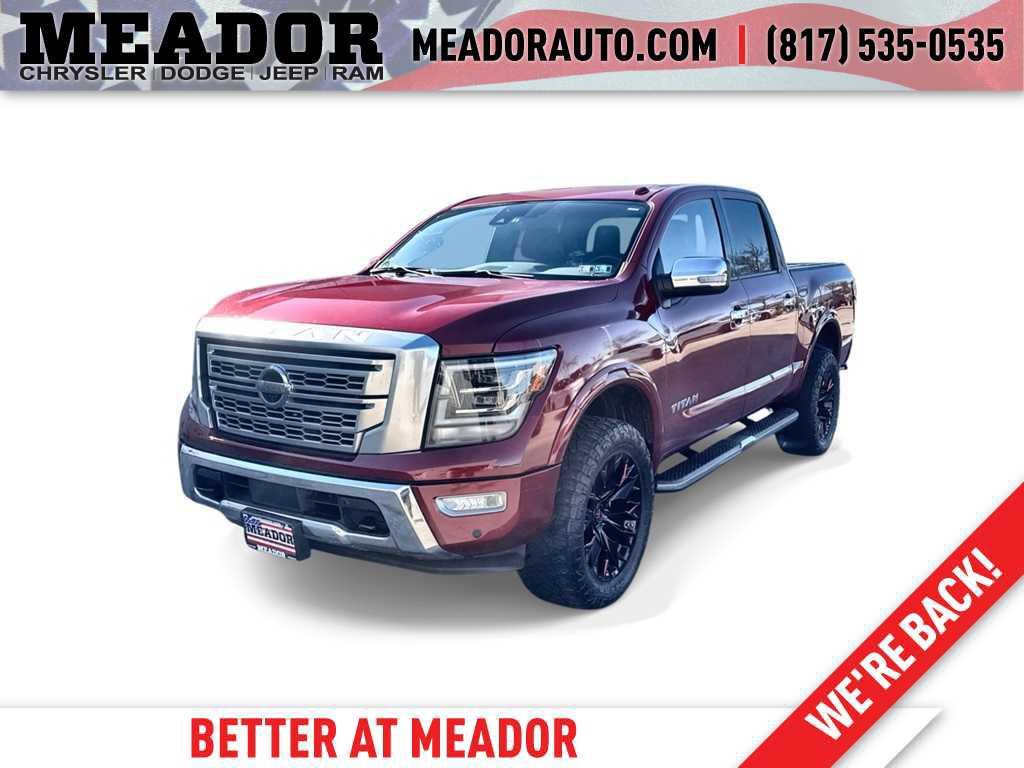 used 2021 Nissan Titan car, priced at $32,290