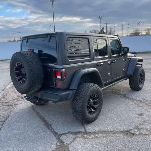used 2021 Jeep Wrangler Unlimited car, priced at $37,735