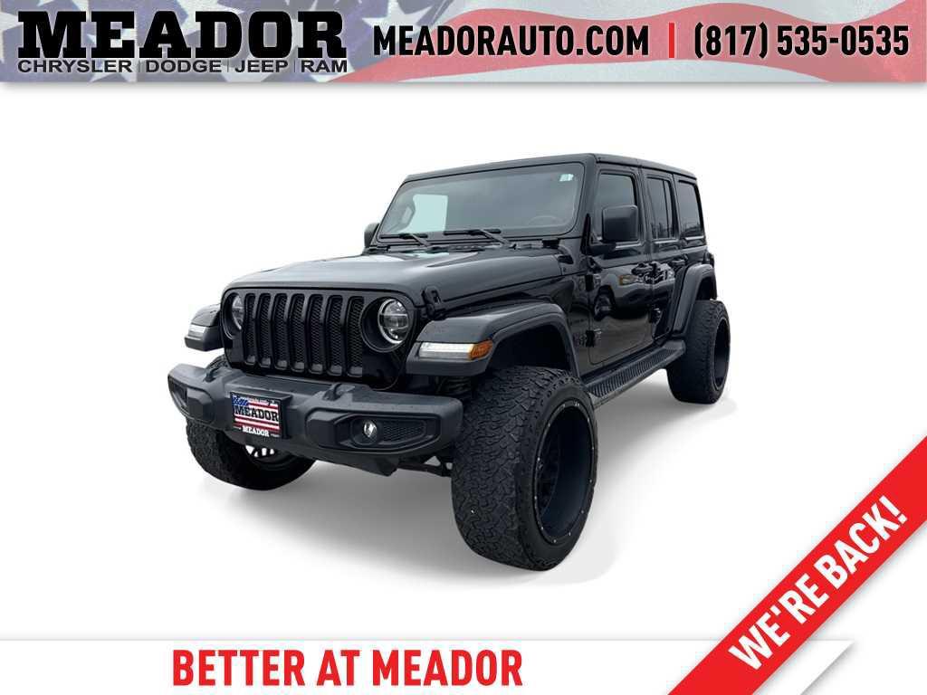 used 2020 Jeep Wrangler Unlimited car, priced at $30,559