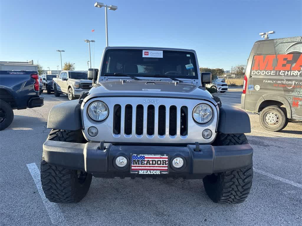 used 2018 Jeep Wrangler JK Unlimited car, priced at $21,520