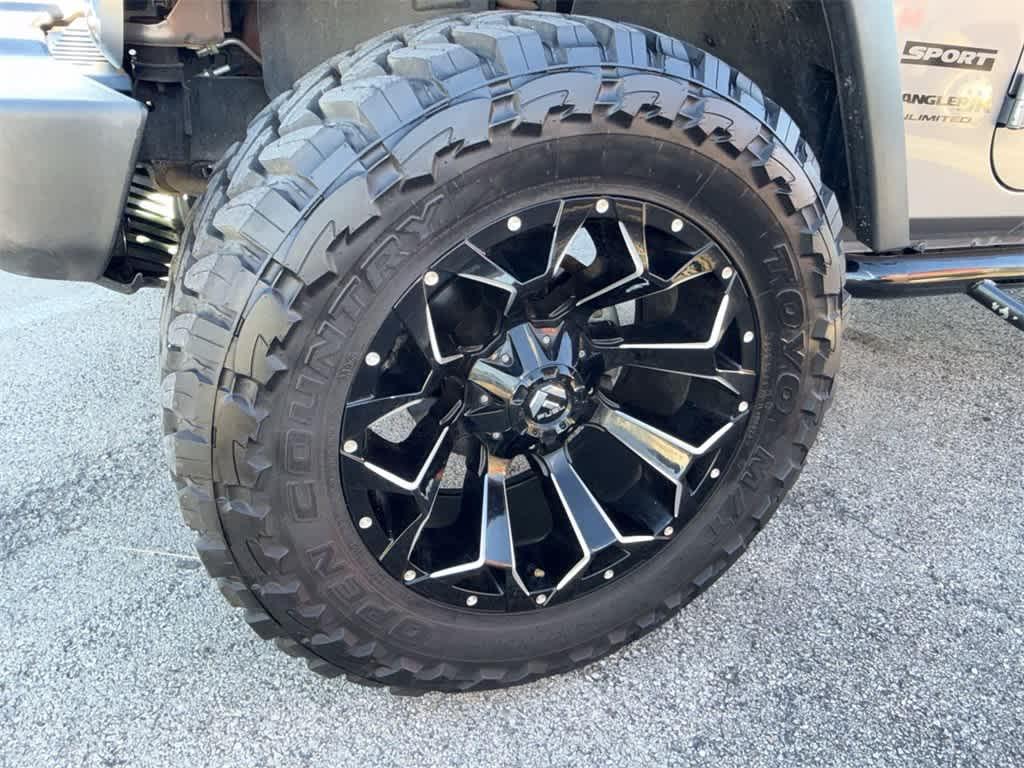 used 2018 Jeep Wrangler JK Unlimited car, priced at $21,520