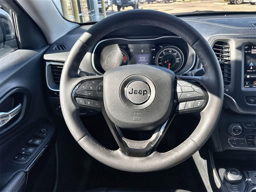 used 2023 Jeep Cherokee car, priced at $19,405