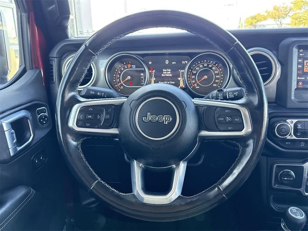used 2021 Jeep Wrangler Unlimited car, priced at $27,692