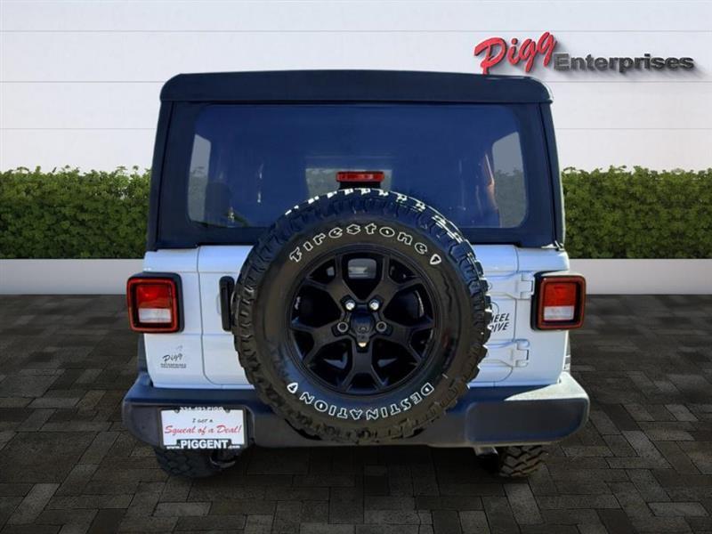 used 2021 Jeep Wrangler Unlimited car, priced at $26,433