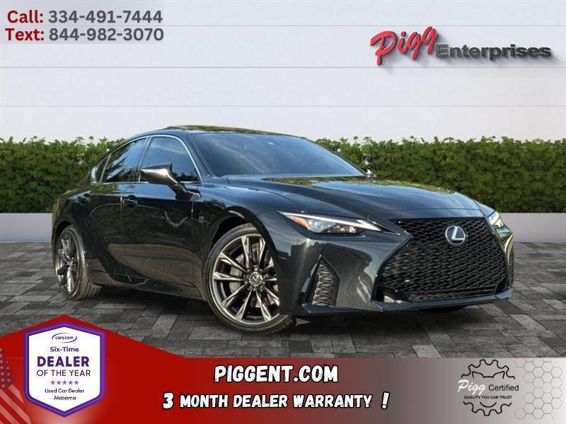 used 2025 Lexus IS 350 car, priced at $46,421