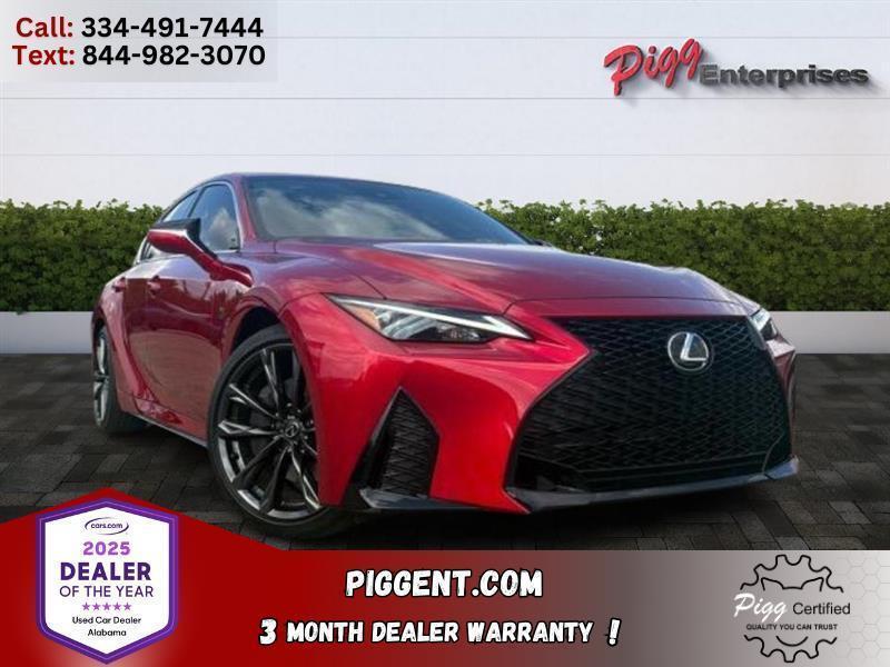used 2024 Lexus IS 350 car, priced at $43,911