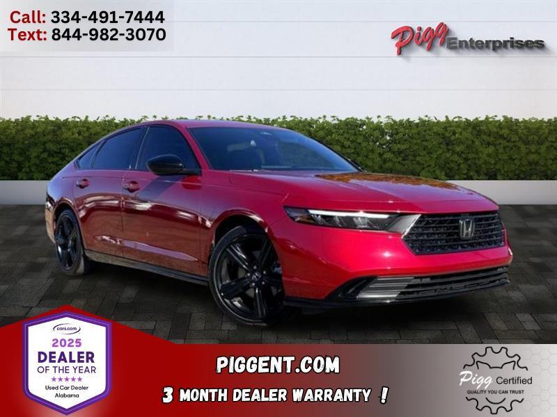 used 2024 Honda Accord Hybrid car, priced at $27,466
