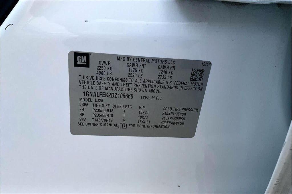 used 2013 Chevrolet Equinox car, priced at $7,891